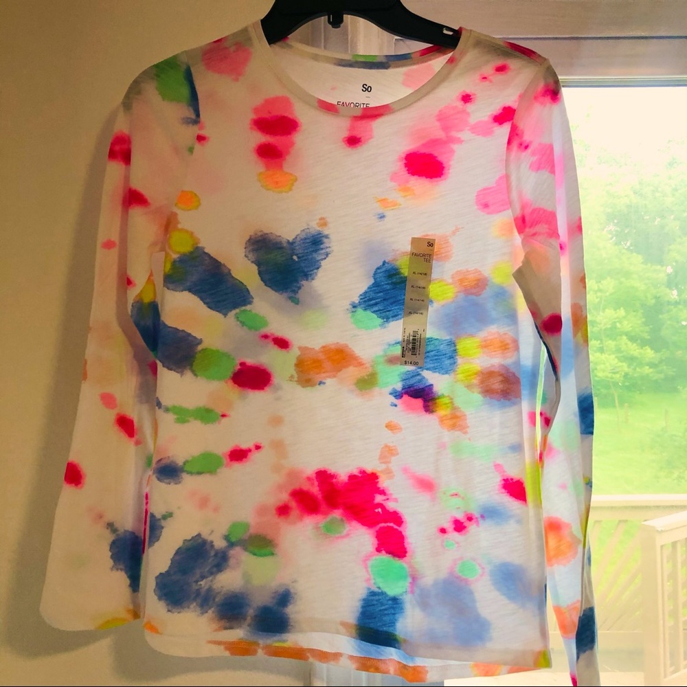 Youth 14-16 NWT tie dye shirt!